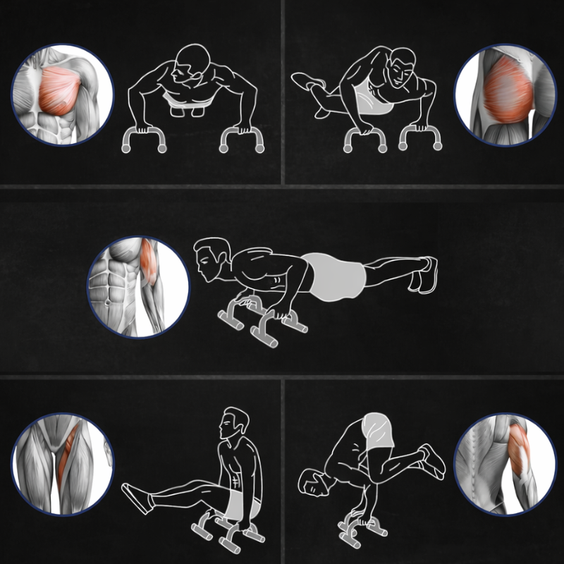 Ръкохватки за лицеви опори