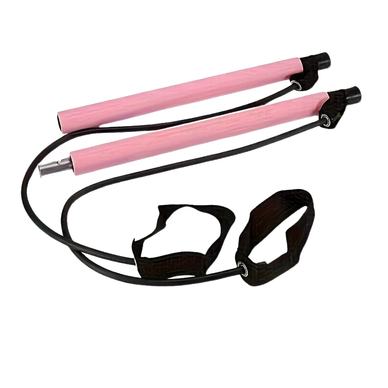 Pilates Bar - Комплект за тренировка с ластици